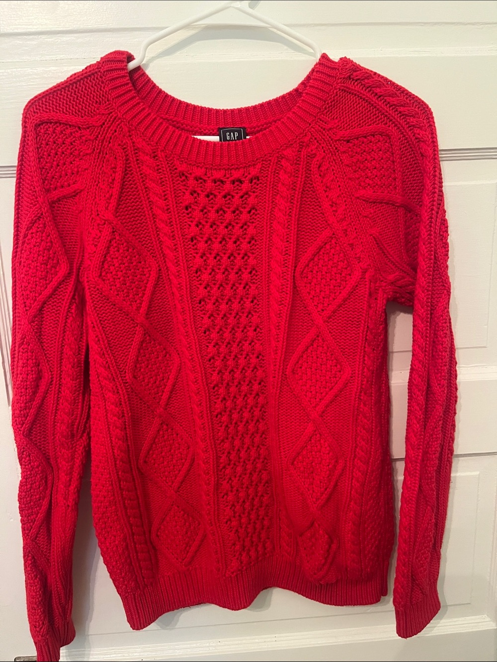 Gap Red Knit Sweater